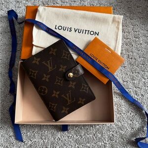 Louis Vuitton Brown Monogram Mini Agenda